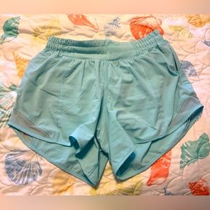 Lululemon Icing Blue Hottie Hot Shorts